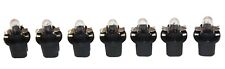 7x bulb light fits Audi 80 B3 B4 1986-1996 speedometer lighting cockpit white