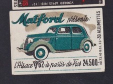Antique Tag France BN155561 Matford Car Matters 30s