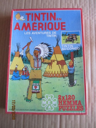 Puzzle tintin amérique - puzzle, /