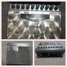HUGHES&KETTNER TUBEMAN Guitar Effect Pedal Used Tested w/ Power supply(100V)