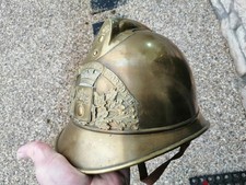 Ancien casque pompier 1895 d