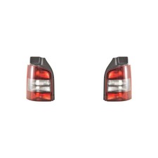 Arrière Lumières Kit Convient pour VW Multivan T5 Avec Portes Rouge/Noir Neuf &