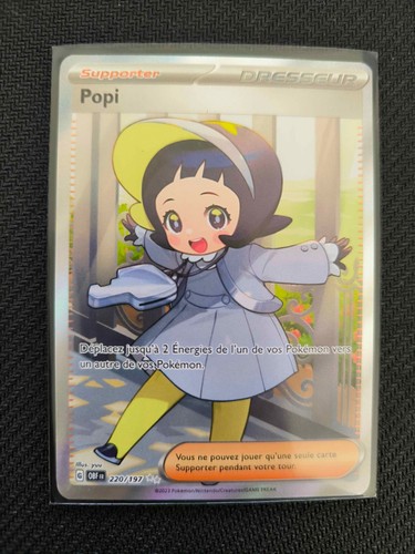 Carte pokemon popi français - popi,