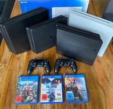 Sony PlayStation 4 PS4 Console Slim Pro 500GB 1TB + Genuine Controller + Games