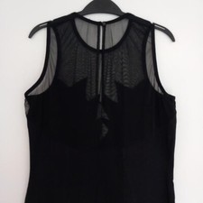 Robe noire courte moulante et sexy T/36/38