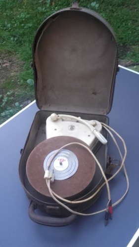Ancien tourne disque philips - disque,