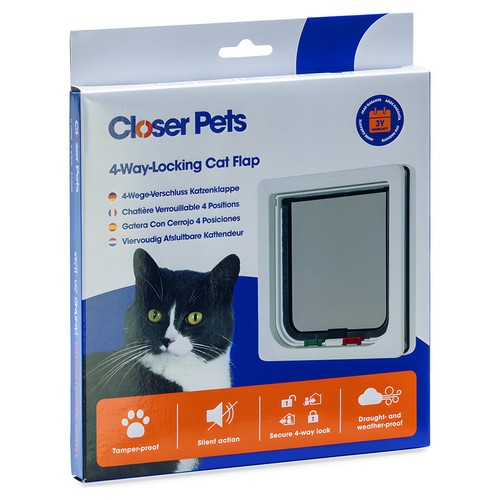 Cat mate chatière 309w blanc - chatière,
