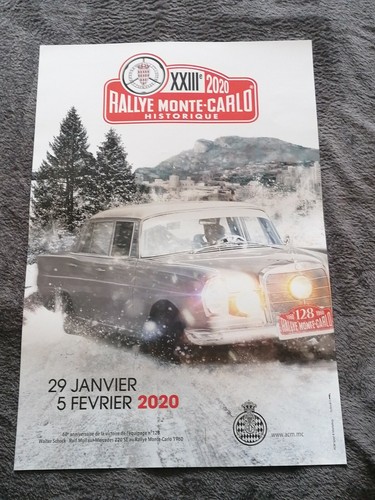 Affiche rallye voiture - affiche,