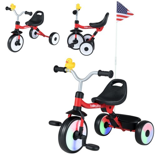 Toddler tricycle with rainbow - toddler,