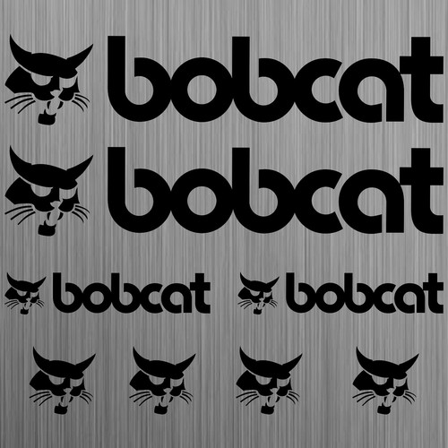 Bobcat autocollant sticker - xl,