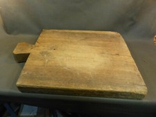 Ancienne grande planche à découper épaisse de cuisine déco campagne chalet