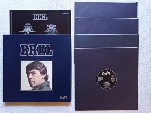 Coffret 33t jacques brel - coffret, lp