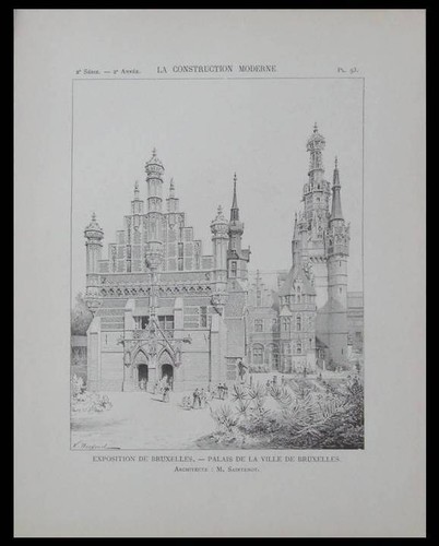 Exposition bruxelles 1897 - exposition, de