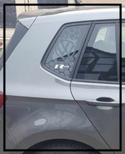 2x Stickers nid D'abeille Golf 7 Sportsvan Vitres Arrière R-LINE Volkswagen