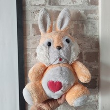 Peluche VINTAGE lapin effet