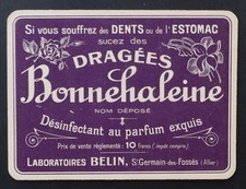 Carton Dragées BONNEHALEINE