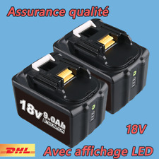 2Pack 9.0Ah pour Makita 18V