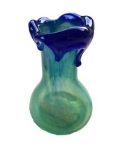 Michèle Luzoro (born 1949) - blown glass vase dated 1995 - Biot