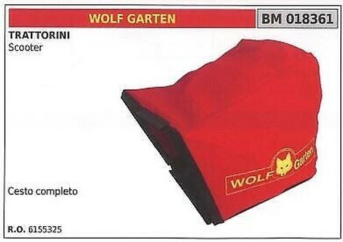 Panier wolf garten tondeuse - panier,