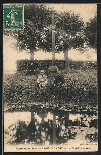 Cpa saint clément la - saint-clément,,