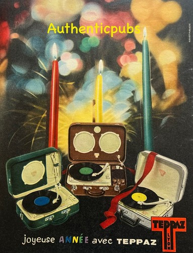 Publicite teppaz electrophone - teppaz,