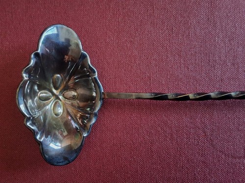 Ancienne cuillère louche - cuillère,