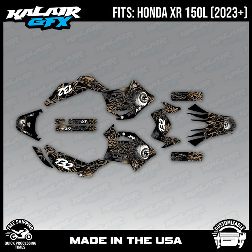 Graphics kit for - graphics, honda