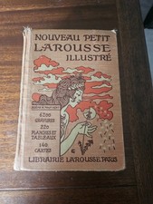 Vintage Nouveau Petit Larousse Illustre Dictionary French 1931