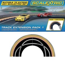 Scalextric C8510 : New Track Extension Pack 1 - new - boxed - 1:32 sports track