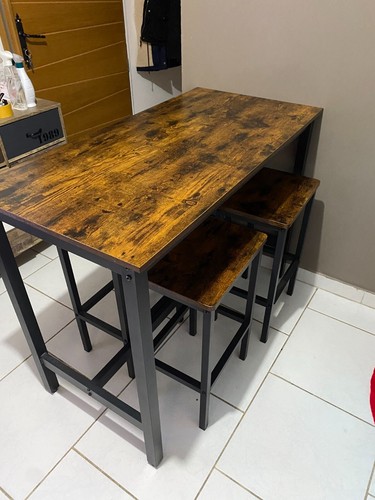 Table haute chaises style - chaises,