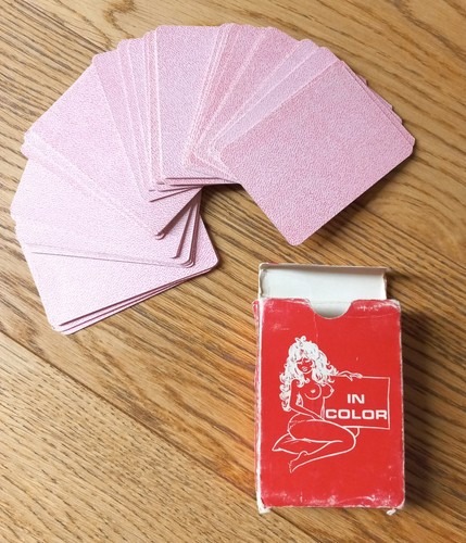 Jeu cartes vintage - 52,