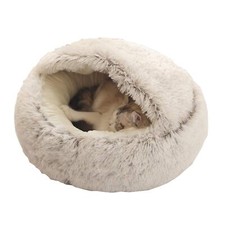 Lit Rond Moelleux pour Chat -