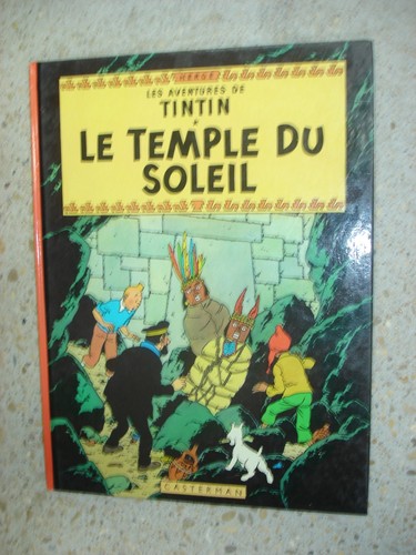 Tintin temple soleil - tintin, soleil-