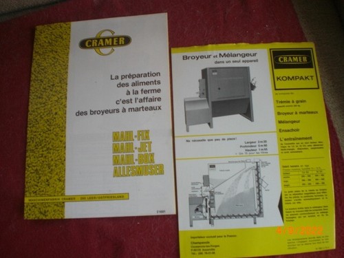 Ancienne brochure - ancienne,