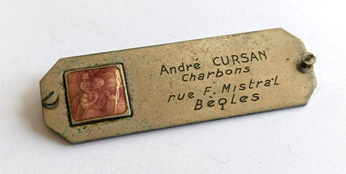 Plaque auto saint christophe - plaque,