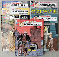 CARIN / RIVIÈRE  --- VICTOR SACKVILLE. TOMES 1 à 7 ---