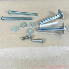 Jeu de boulons et d'entretoises de montage de bouclier de jambe Honda C50 C65...