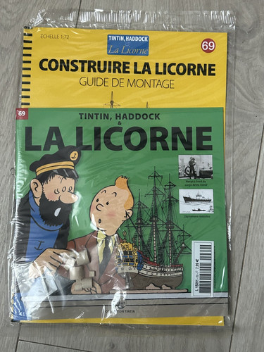 Construire licorne tintin - licorne,