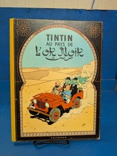 1950 TINTIN AU PAYS DE L'OR NOIR by Herge - SHIPS FREE IN US!