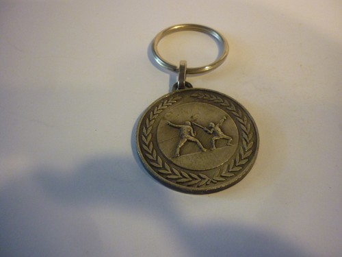 Porte cle metal - cle, vintage