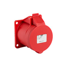 Prise Femelle Droite Triphasé