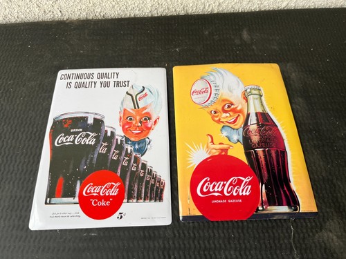 Lot plaques coca cola - 2,