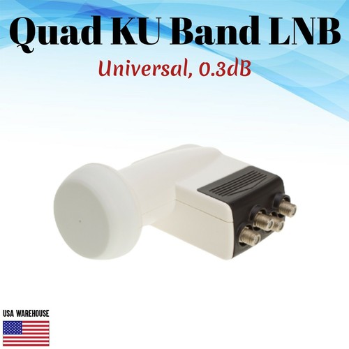 Universal quad band lnb - ku,