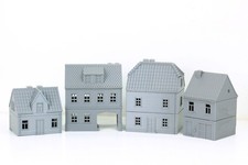 Allemand Village Lot Of 4