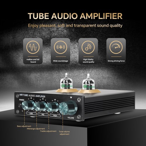 Préampli phono tube - préampli, compact
