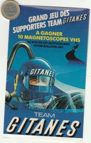 Autocollants gitanes formule - autocollants,
