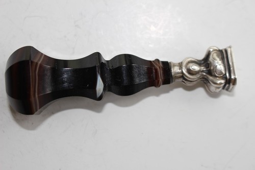 Sceau cachet agate - en, et