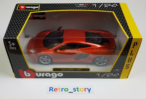 Bburago orange mclaren 12c - -,