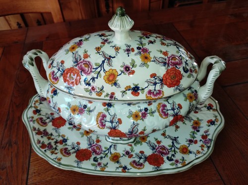 Soupière plat présentoir