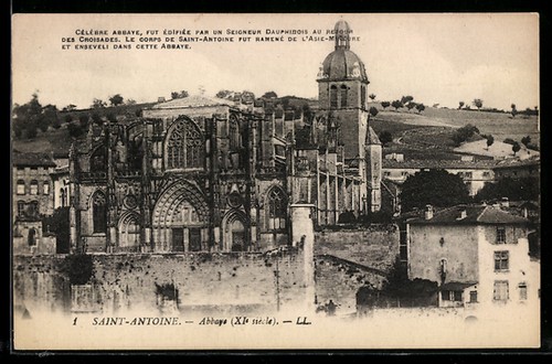 Cpa saint antoine abbaye - cpa, xie